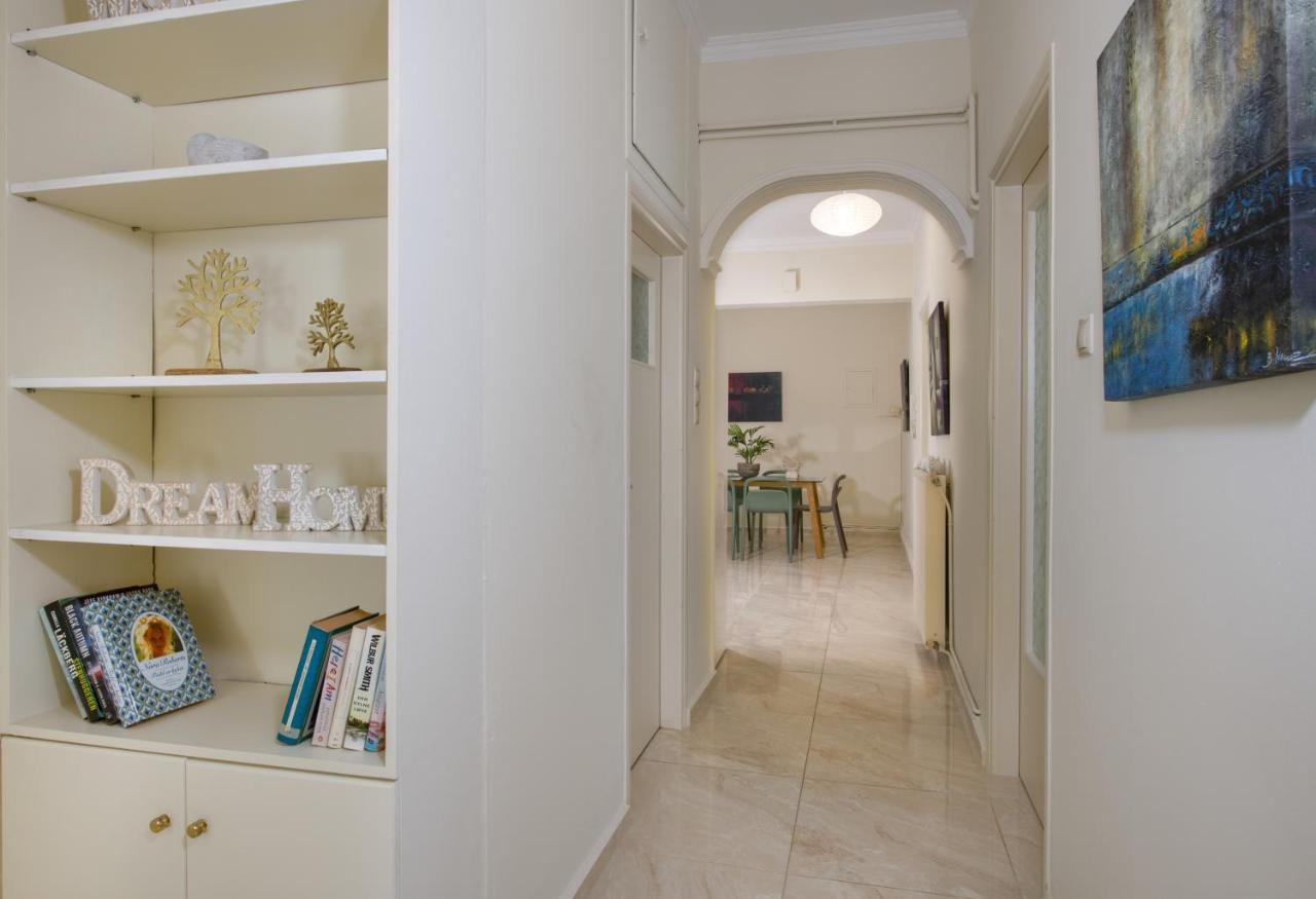 Center Manolia Dream 3 Bedroom 100m Away From The 公寓 *